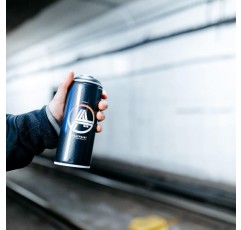 Double A Spraypaint 스프레이 캔 세트, 기본 색상 소형 패키지, 스프레이 캔 6개 + 스프레이 부착물