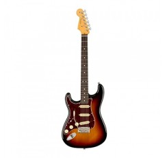 Fender American Professional II Stratocaster 왼손잡이 - 로즈우드 핑거보드가 포함된 3색 선버스트