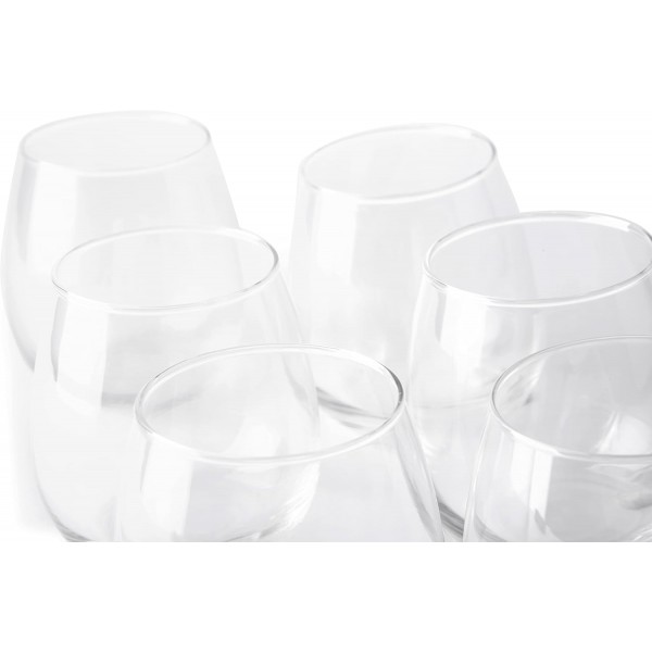 Excelsa Boston 팩 6 52 cl 안경, 유리, 투명, 10 x 10 x 11 cm