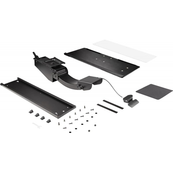 StarTech.com 책상 밑 키보드 트레이 - 전체 동작 및 높이 조절이 가능한 키보드 및 마우스 트레이, 10