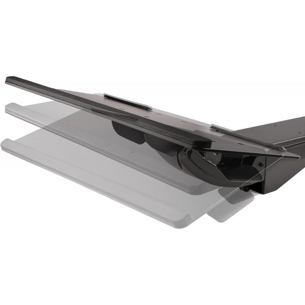 StarTech.com 책상 밑 키보드 트레이 - 전체 동작 및 높이 조절이 가능한 키보드 및 마우스 트레이, 10