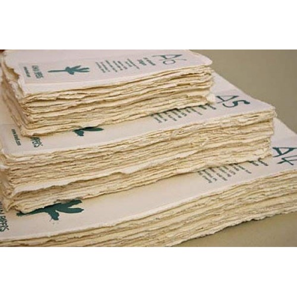 인도산 Khadi 종이 - 12x16인치 140lb. 20매 팩