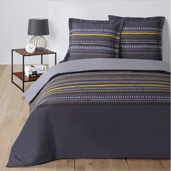 Vision 침대 린넨, Gaspard 이불 커버, 260 x 240 cm, 면 100%