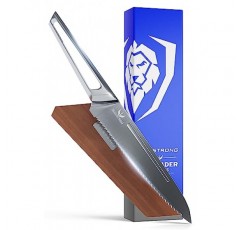 Dalstrong 톱니 모양의 만능 칼 - 5.5인치 - Crusader 시리즈 - 단조 고탄소 독일 스테인레스 스틸 - 자성 칼집 포함 - 주방 칼 - NSF 인증