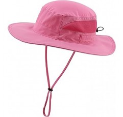 Connectyle 여성용 UPF 50+ 사파리 태양 모자 통기성 자외선 차단 낚시 모자