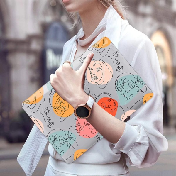 새로운 2022 MacBook Air 13.6인치 M2 칩 모델 A2681 케이스와 호환되는 Fancity, Touch ID가 있는 2022 Air 13.6