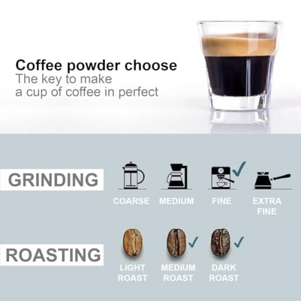 Nespresso OriginalLine용 재사용 가능한 캡슐 10개 - 리필 가능 커피 포드 Nespresso OriginalLine 머신과 호환되는 스테인레스 스틸 컵(포드 10개 + 뚜껑 300개)