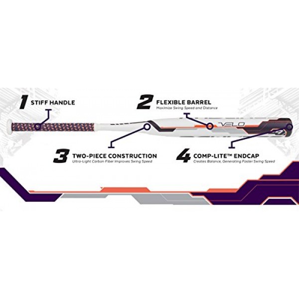 롤링스 2018 벨로 패스트피치 소프트볼 배트 (-9)