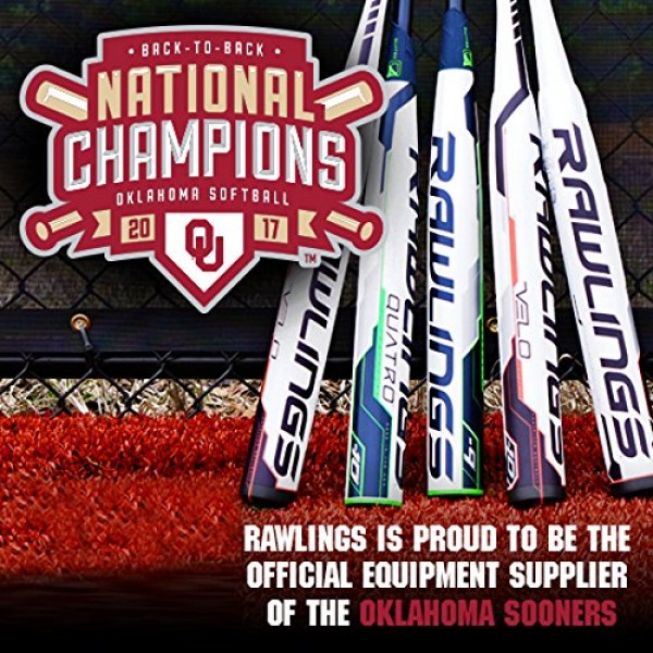 롤링스 2018 벨로 패스트피치 소프트볼 배트 (-9)