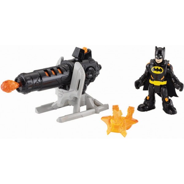 Fisher-Price Imaginext DC 슈퍼 프렌즈 히트 블라스트 배트맨 액션 피규어