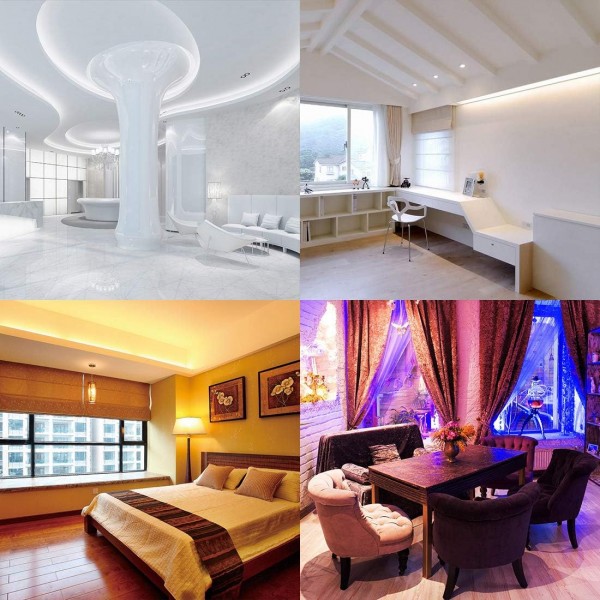 BTF-LIGHTING RGBW RGBWW RGB+웜 화이트 SK6812(WS2812B 유사) 개별 주소 지정 가능 3.3ft 144LED/픽셀/m 유연한 4가지 색상 in 1 LED 드림 컬러 LED 스트립 IP30 비방수 DC5V 화이트 PCB Rgb+웜 