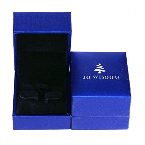 JO WISDOM 크리올 귀걸이 매달려 타원형 실버 925 여성용 3A 지르코니아, 여성용 주얼리