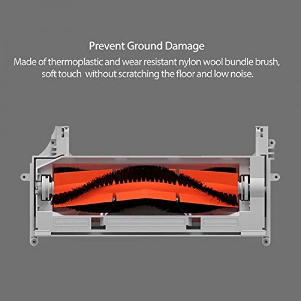 Roborock E25 E4 S5 S6 E20 E35 C10 S50 S51 S4 Xiaomi Mi Mijia, 10 팩, (메인 브러시 2개 + 사이드 브러시 4개 + 필터 4개)와 호환되는 교체 액세서리 키트