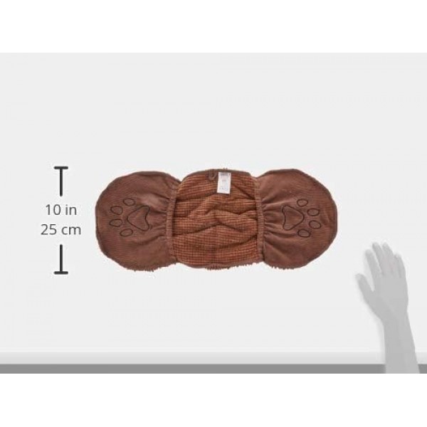 DGS0A 남성 Shammy 애완 동물 타월, 브라운, 13 x 31