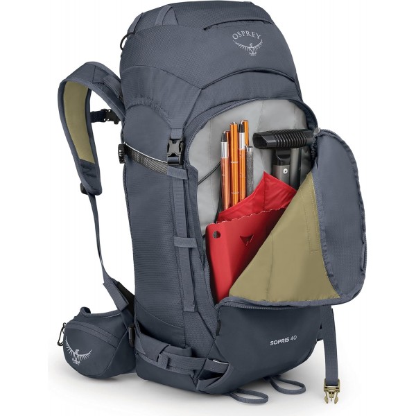 Osprey Sopris 백팩 40l 원 사이즈, 텅스텐 그레이, 10003343