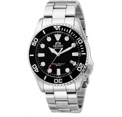 Orient 남성용 일본식 오토매틱/핸드 와인딩 200 M 다이버 스타일 시계 RA-AC0K
