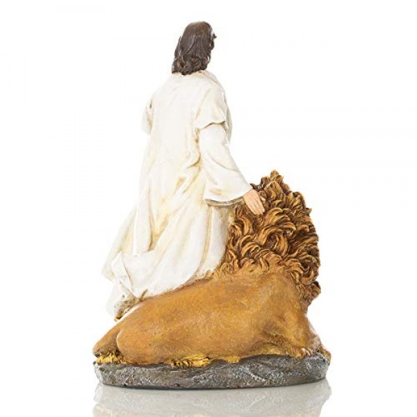 Joseph's Studio by Roman - 예수와 사자와 양 그림, 르네상스 컬렉션, 12