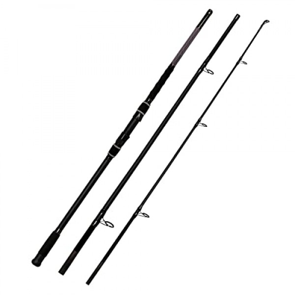 Fiblink 서핑 낚싯대 2개/3개 휴대용 여행용 스피닝 로드 바닷물 서핑 로드(9'/10'/10'6/12'/13'3)