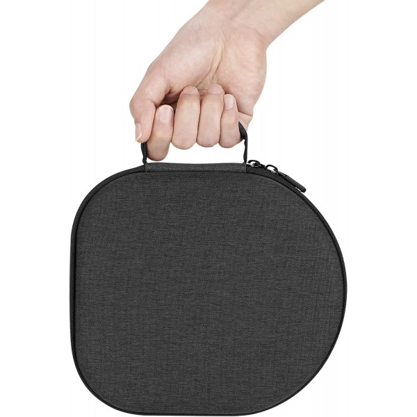 마스터 및 다이나믹 MH40 MW65 MW60 MW50+ MG20 무선 케이스와 호환되는 Linkidea 헤드폰 휴대용 케이스 케이블 충전기 보관이 가능한 보호용 하드쉘 여행용 가방(회색)
