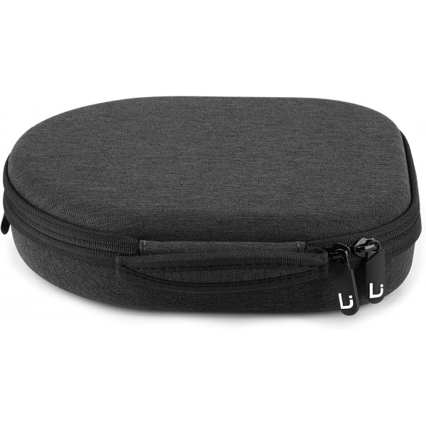 마스터 및 다이나믹 MH40 MW65 MW60 MW50+ MG20 무선 케이스와 호환되는 Linkidea 헤드폰 휴대용 케이스 케이블 충전기 보관이 가능한 보호용 하드쉘 여행용 가방(회색)