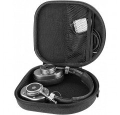 마스터 및 다이나믹 MH40 MW65 MW60 MW50+ MG20 무선 케이스와 호환되는 Linkidea 헤드폰 휴대용 케이스 케이블 충전기 보관이 가능한 보호용 하드쉘 여행용 가방(회색)