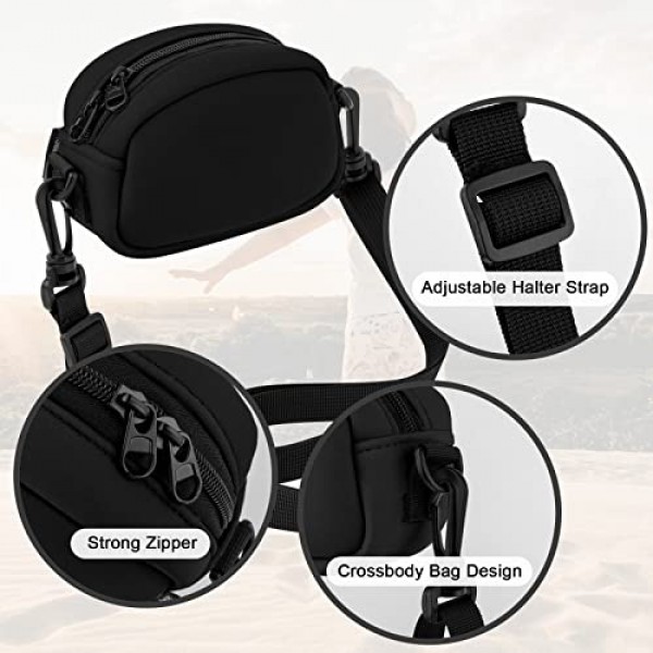 Seckton/Rindol/Dylanto/Desuccus/Kodak Pixpro/Sony DSCW800/DSCW830 및 기타 디지털 카메라용 카메라 케이스 조절 가능한 크로스바디 백, 방수 보관함 추가 포켓 액세서리에 적합