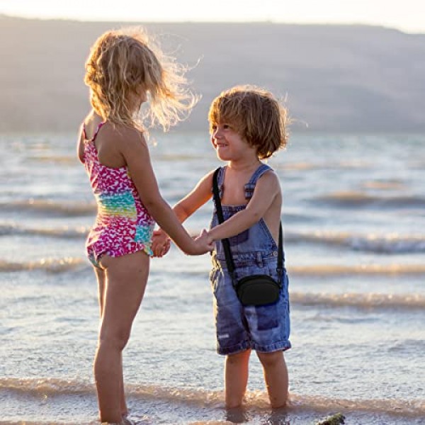 Seckton/Rindol/Dylanto/Desuccus/Kodak Pixpro/Sony DSCW800/DSCW830 및 기타 디지털 카메라용 카메라 케이스 조절 가능한 크로스바디 백, 방수 보관함 추가 포켓 액세서리에 적합