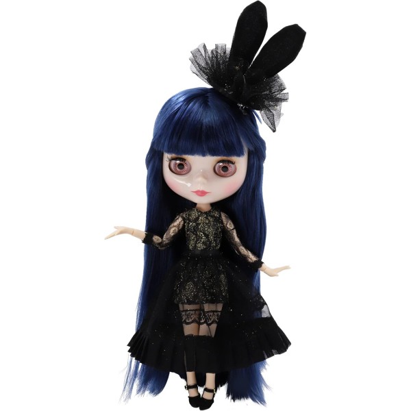 ICY Fortune Days 30cm bjd 인형 혼합 머리, 매트 바디 19 개선 공동 인형, 4 동공 색상, 액세서리 (9 쌍의 손), 맞춤형 운동 초보자에게 적합 소녀를위한 선물