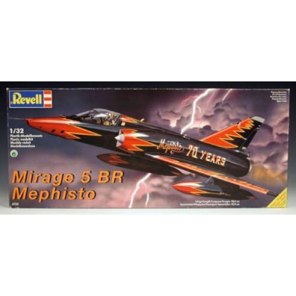 Revell 모델 키트 04753 - 1:32 비율의 Mirage 5 BR Mephisto