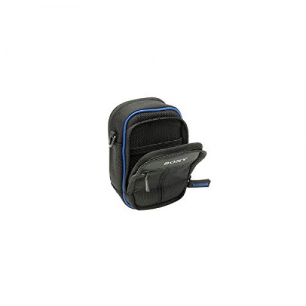 Sony S, W, T, N 시리즈 디지털 카메라용 Sony LCSCSJ 소프트 휴대용 케이스, 블랙