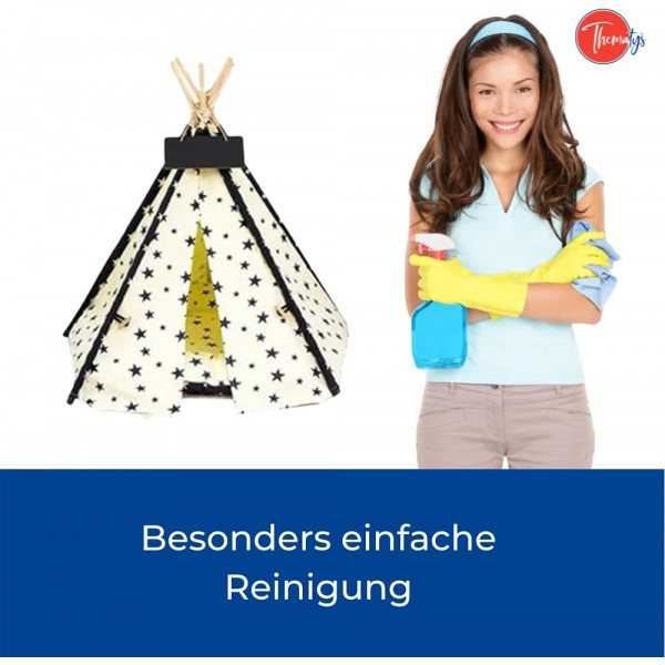 개와 고양이를 위한 thematys 애완동물 텐트 개 사육장 개집 - 쿠션 개 침대 고양이 바구니가 있는 천막 - 빨 수 있는 (M, 스타일 2) M 스타일 2