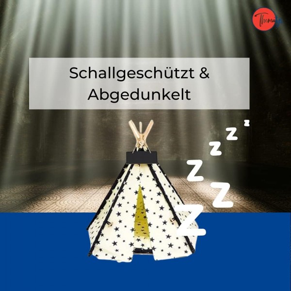 개와 고양이를 위한 thematys 애완동물 텐트 개 사육장 개집 - 쿠션 개 침대 고양이 바구니가 있는 천막 - 빨 수 있는 (M, 스타일 2) M 스타일 2