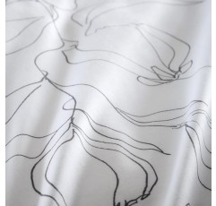 Drift Home - Kierra - 친환경 이불 커버 세트 - 그레이 킹 사이즈