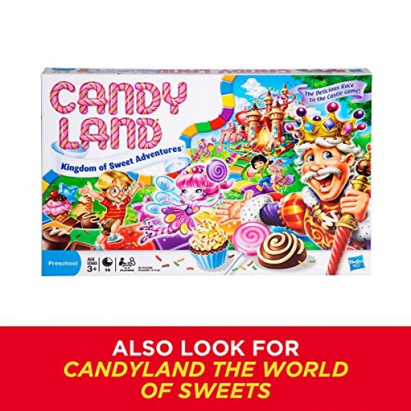 Hasbro 게임 낙하산 및 사다리 보드 게임, 2~4인용, 3세 이상 어린이를 위한 부활절 선물 또는 바구니 채우기(아마존 독점)