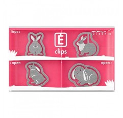 미도리 43358006 클립, 에칭 클립, 토끼 무늬