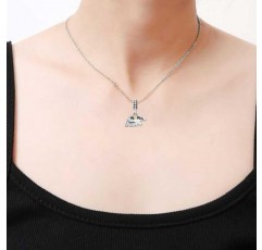 KunBead Jewelry Mama Bear Dangle Mum 딸 Son Charms Compatible 와 Pandora Bracelets Mama Bear Necklace