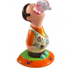 The Noble Collection 해리 포터 버블 보이 위즐리 북엔드 - 7.5인치(19cm) 손으로 그린 ​​북엔드 스탠드 - 해리 포터 영화 세트 영화 소품 완드 - 가족, 친구 및 해리 포터 팬