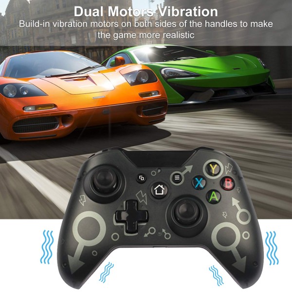 Xbox one 및 ps3 조이스틱용 무선 컨트롤러, 게임 패드 xbox 시리즈 x s 지원 windows pc 7/8/10 컨트롤러