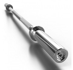 역도용 올림픽 바벨 웨이트 바, 근력 훈련용 벤치 프레스 바 7ft/6ft/5ft, 정격 500lbs/400lbs/330lbs 중량 용량