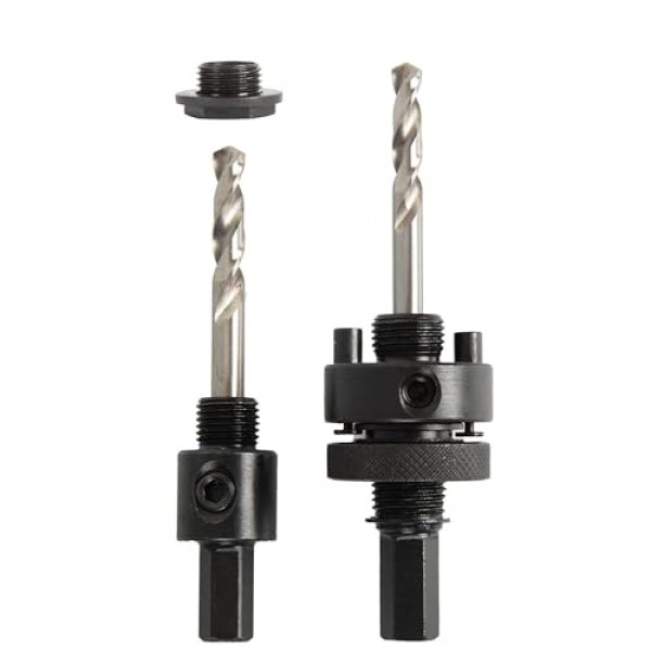 23Pc 이중 금속 구멍 톱 키트, 범용 이중 금속 구멍 톱 세트 3/4″ ~ 3″ 금속, 목재, PVC 보드, 플라스틱용 맨드릴이 있는 고속 강철 M42 드릴 구멍 커터 블레이드