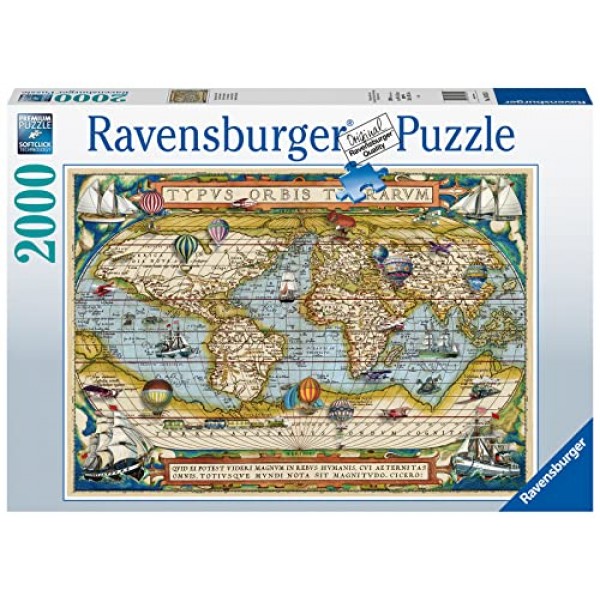 Ravensburger Around The World 성인을 위한 2000피스 직소 퍼즐 - 16825 - 모든 조각은 독특하며 소프트클릭 기술로 조각이 완벽하게 맞습니다.