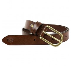 남성용 및 여성용 시간 저항 풀 그레인 가죽 벨트, 이탈리아에서 핸드메이드로 제작된 리얼 가죽 Belt Bown M