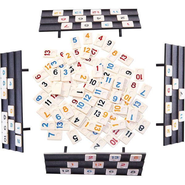 Jaques of London Rummy Game Complete with Tin Storage Box – 온 가족을 위한 보드 게임