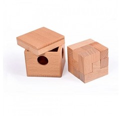 Sujosa 3D 소마 큐브 퍼즐, 7pcs 나무 조립 및 분리 퍼즐 스네이크 큐브, IQ 논리적 두뇌 티저 게임, 성인을위한 Fidget 스트레스 장난감 선물
