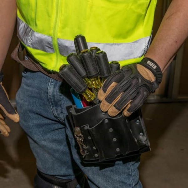 Klein Tools 647M 공구 세트, 자석 너트 드라이버 크기 3/16, 1/4, 5/16, 11/32, 3/8, 7/16, 1/2인치, 6인치 중공축, 7피스