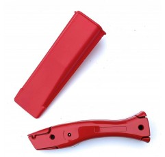 TradeUnderlay Red Dolphin Delphin Knife Carpet Fitter 경제 도구(홀스터 포함) - 블레이드 없음