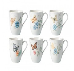 레녹스 892798 버터플라이 메도우 6피스 머그 세트
