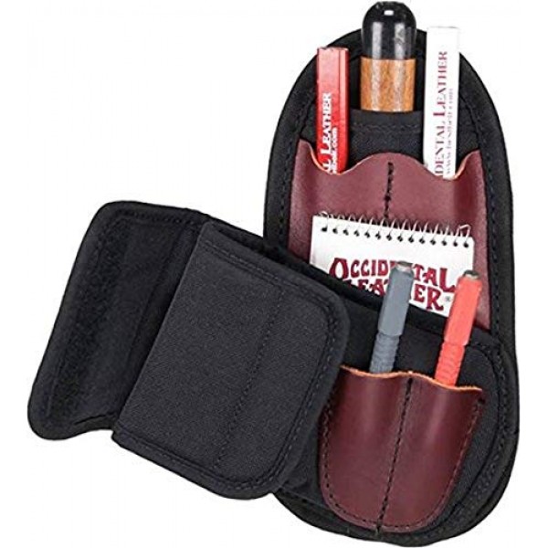 Occidental 가죽 8578 스트롱홀드 클립온 필수 기어 포켓