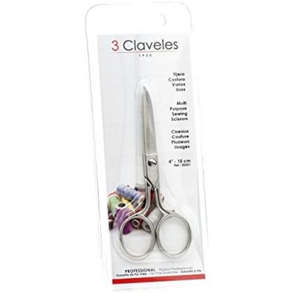 3 Claveles CASTILLANE 재봉 가위 4 