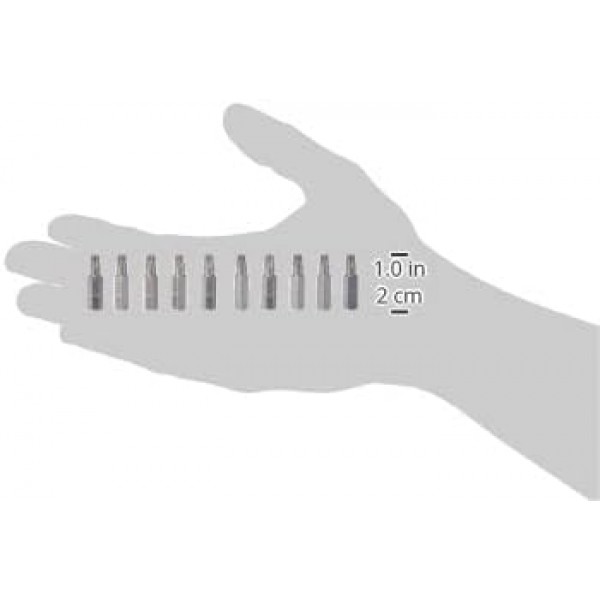 Wera 05072409001 Torx Extra-Tough 비트 867/1 Z TX25 x 25mm, 10개 팩